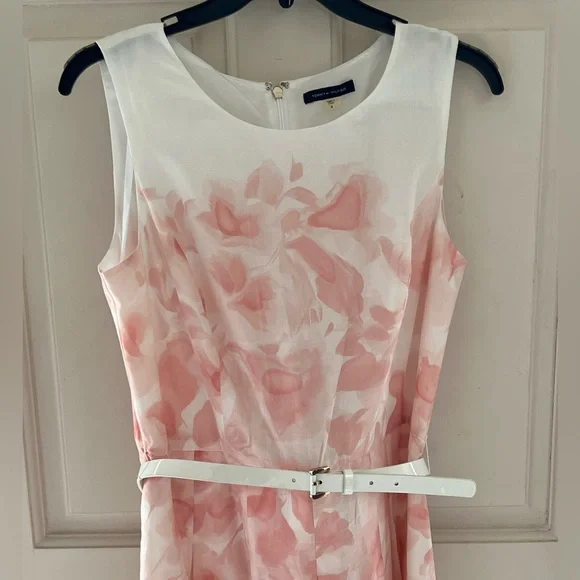 blue dress for baby girl Tommy Hilfiger Women's Floral-Print A-Line Dress MSRP $ 139 – DGFOutlet